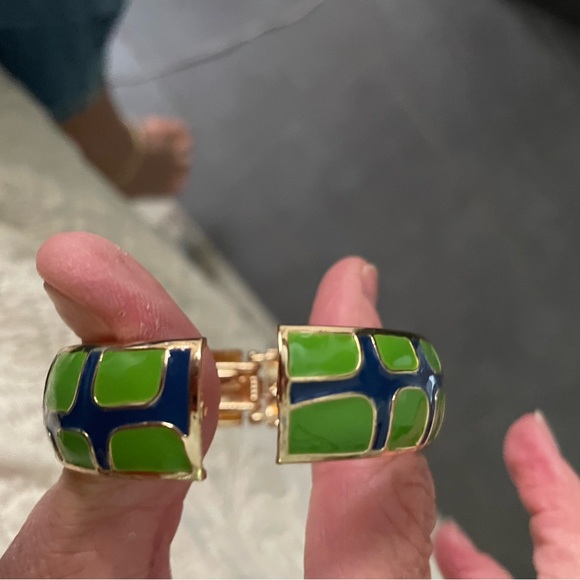 Colorful Enamel Bangle Set - Picture 2 of 4